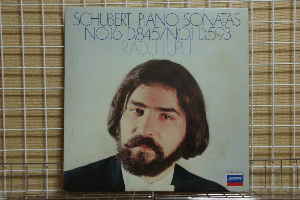 LP シューベルト：ピアノ・ソナタ第16、1番/ルプー（P)の画像1