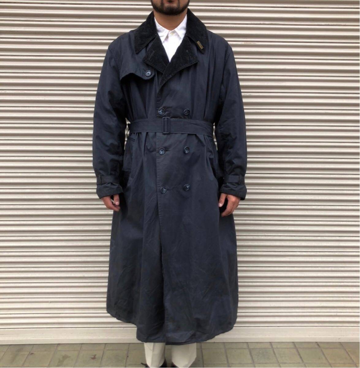 英国製 90s Barbour バブアー トレンチコート 旧3クレスト 英国製 90s Barbour バブアー トレンチコート 旧3クレスト