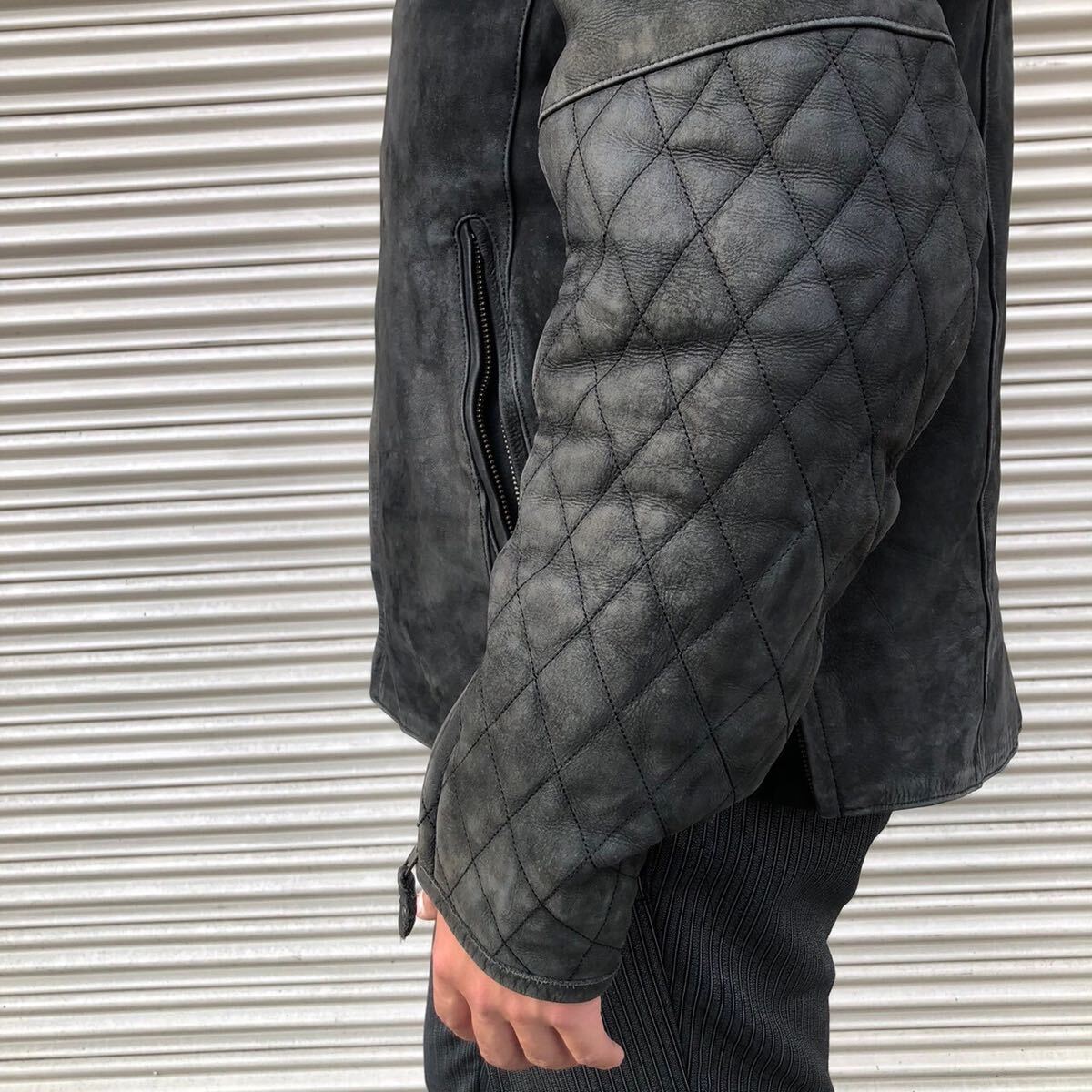 英国 TRIUMPH トライアンフ シングル ライダースジャケット 英国 TRIUMPH トライアンフ シングル ライダースジャケット