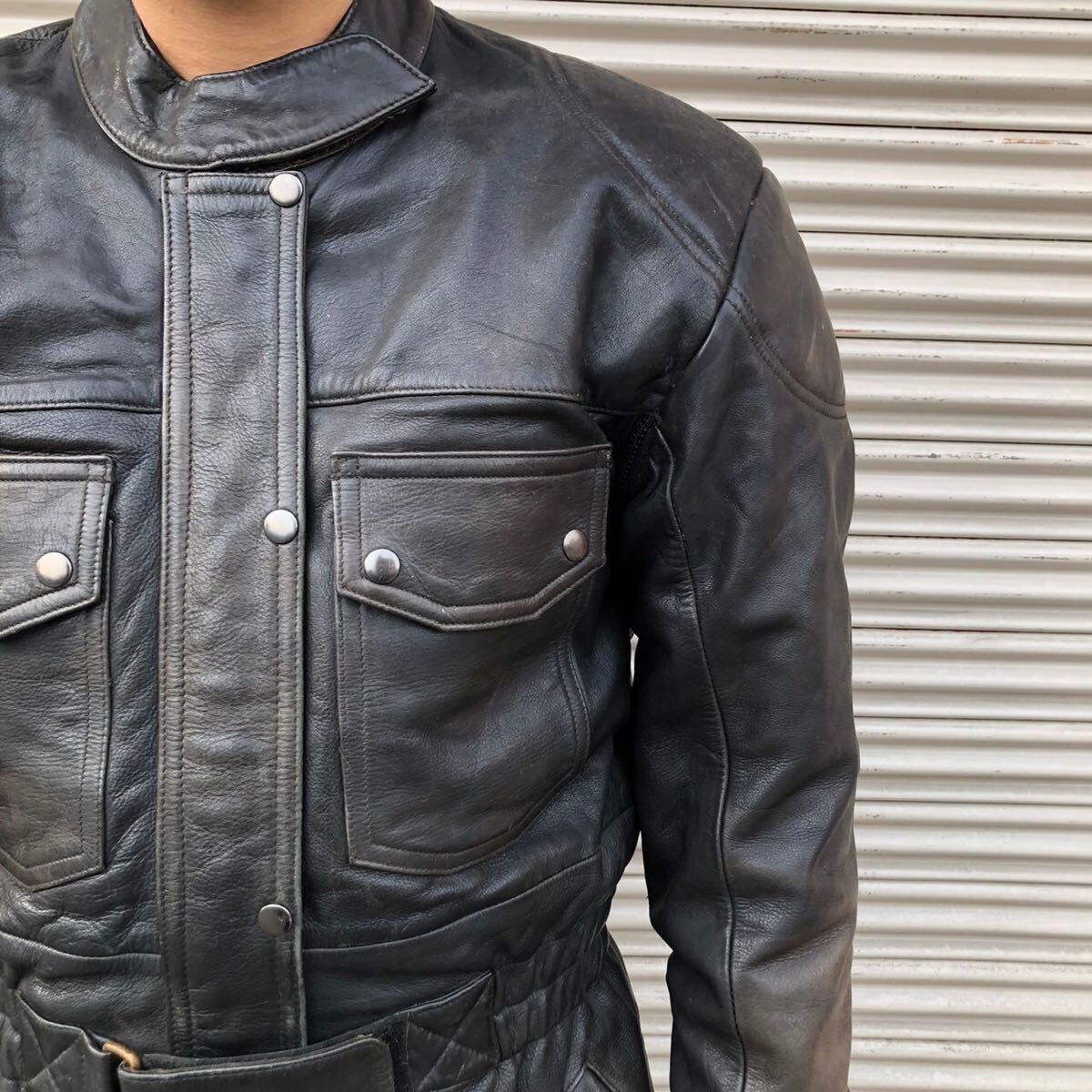 90s ドイツ製 Held leather ヘルド レザー ライダース ライナー 90s ドイツ製 Held leather ヘルド レザー ライダース ライナー