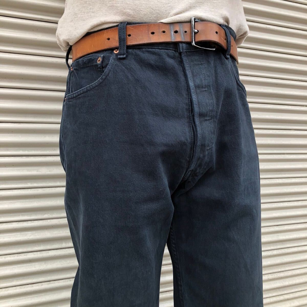 00s Levi's 501 ブラックデニム 501-0165ヴィンテージ ユーロ 後 00s Levi's 501 ブラックデニム 501-0165ヴィンテージ ユーロ 後