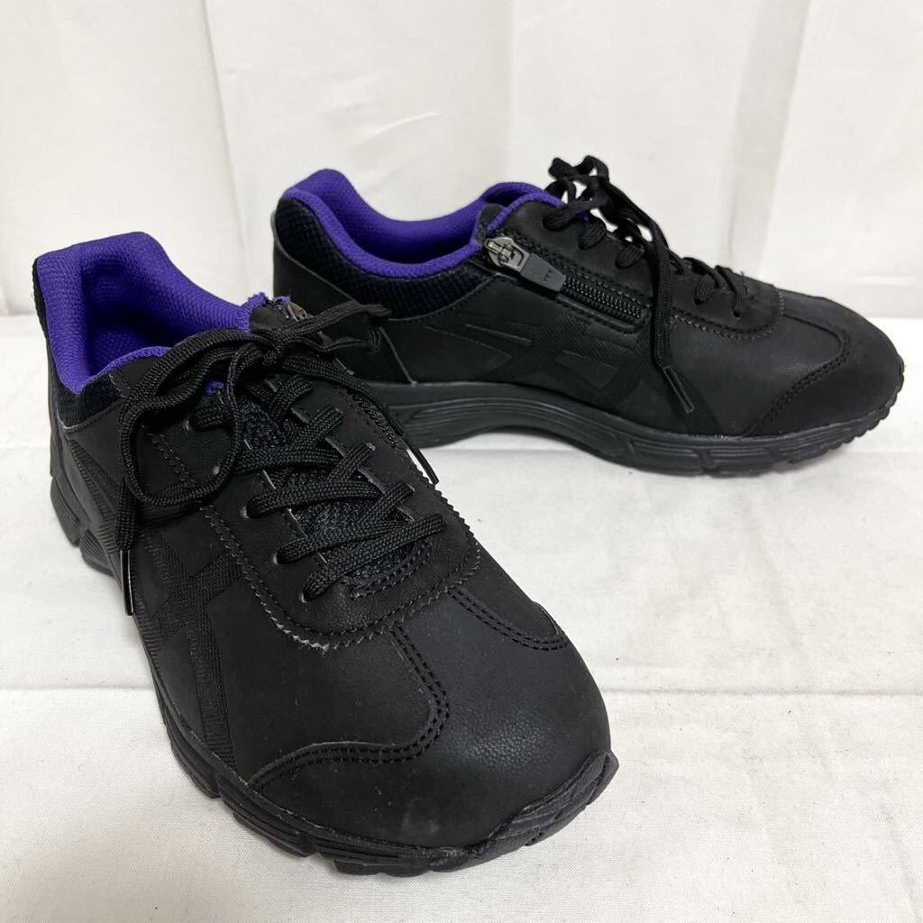  peace 289* asics GEL-FUNWALKER Asics gel fan War car walking shoes sneakers 23.5 black lady's 