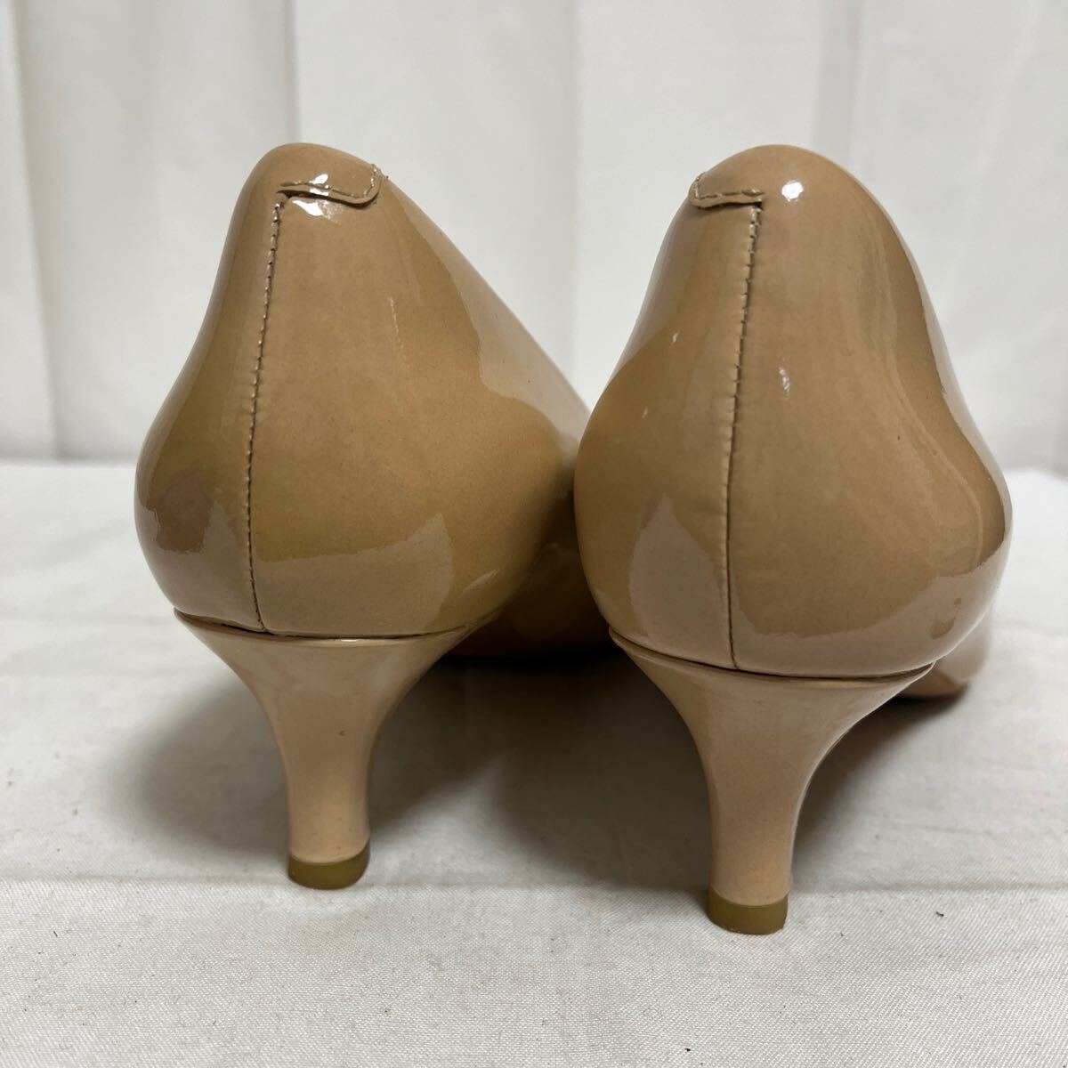  peace 290* box attaching ROCKPORT KALILA PUMP pumps heel pa tent leather enamel 24 lock port beige lady's 