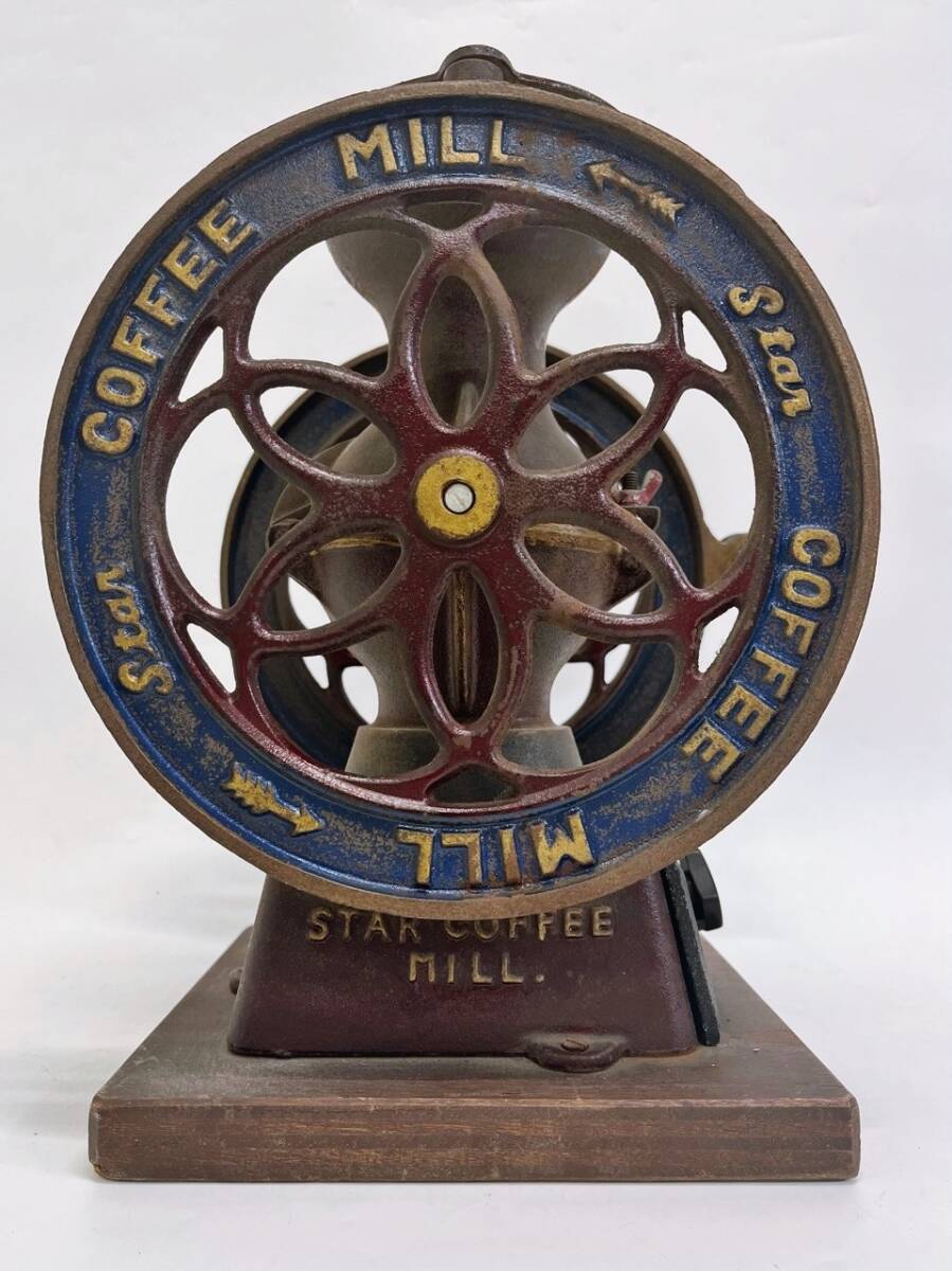 希少 Star コーヒーミル 大型 手動式 STAR COFFEE MILL 日本珈琲 希少 Star コーヒーミル 大型 手動式 STAR COFFEE MILL 日本珈琲