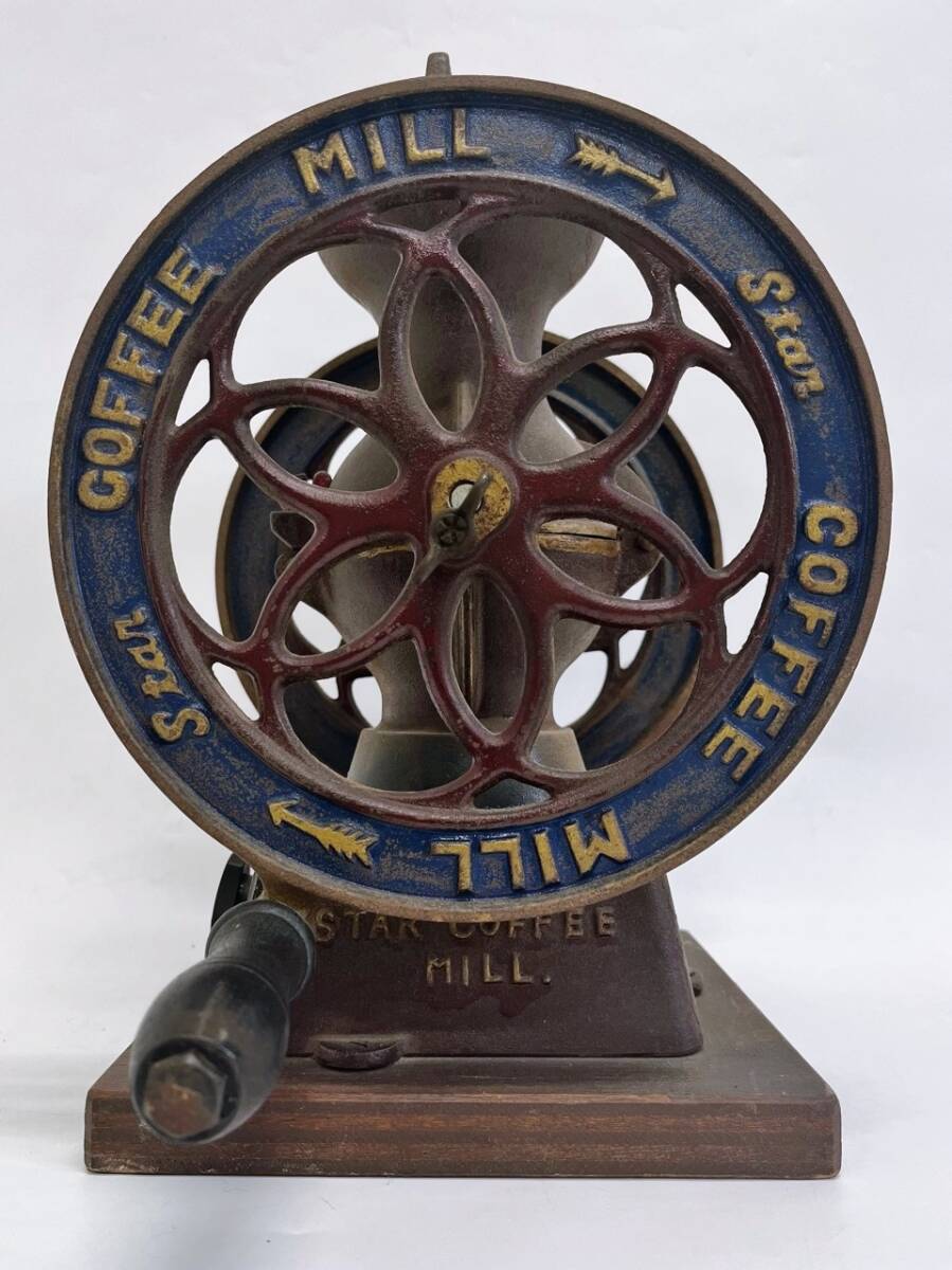 希少 Star コーヒーミル 大型 手動式 STAR COFFEE MILL 日本珈琲株式会社 昭和レトロ オブジェ 喫茶店 インテリア :: Yahoo!Auction|DEJAPAN - Bid and Buy Japan with 0% commission 希少 Star コーヒーミル 大型 手動式 STAR COFFEE MILL 日本珈琲株式会社 昭和レトロ オブジェ 喫茶店 インテリア :: Yahoo!Auction|DEJAPAN - Bid and Buy Japan with 0% commission