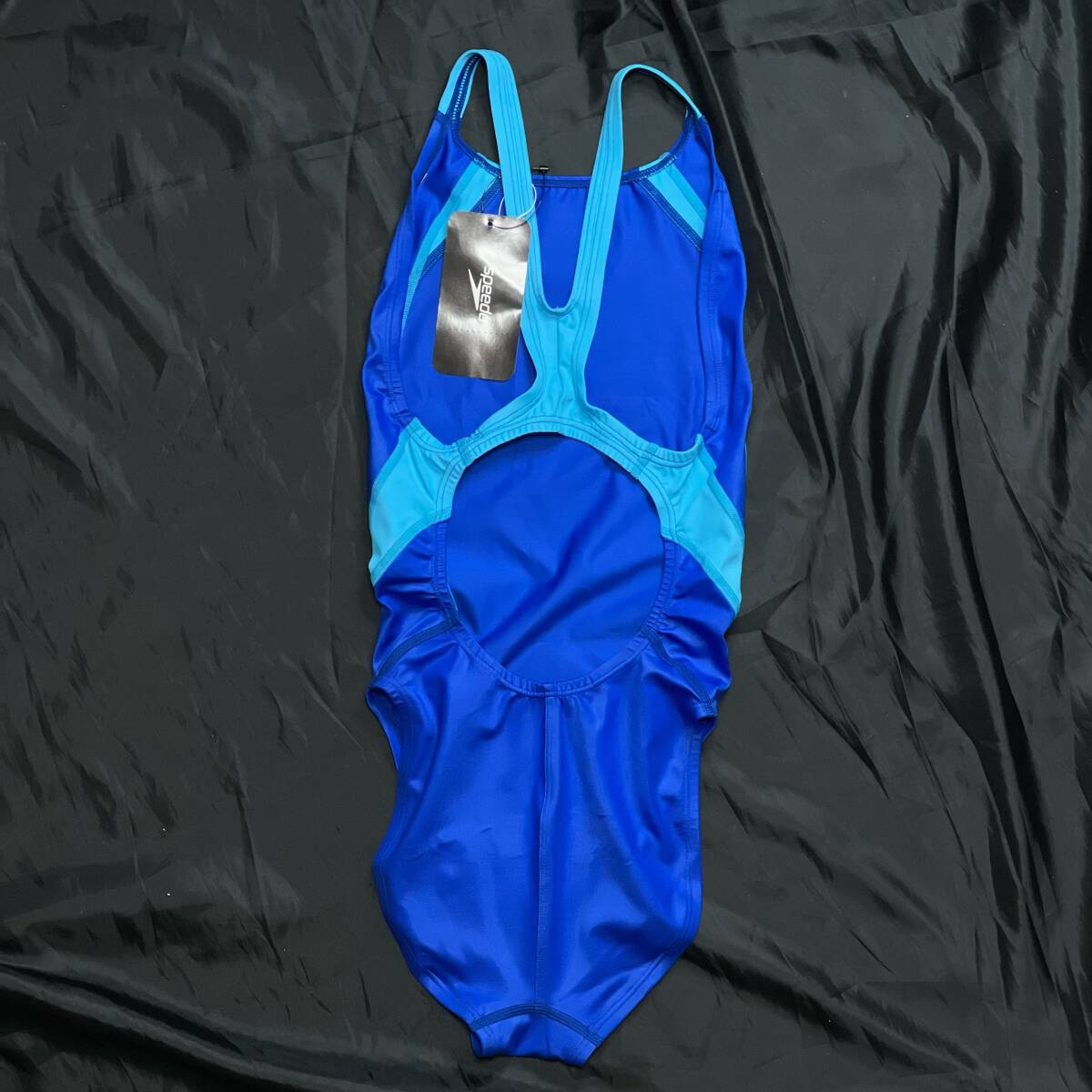 新品 ゴールドウィン SPEEDO flyingfish 女子 競泳水着 ミディアムでも結構ハイレグ ハイカット レア ロイヤルブルー 青 グラビア 部活