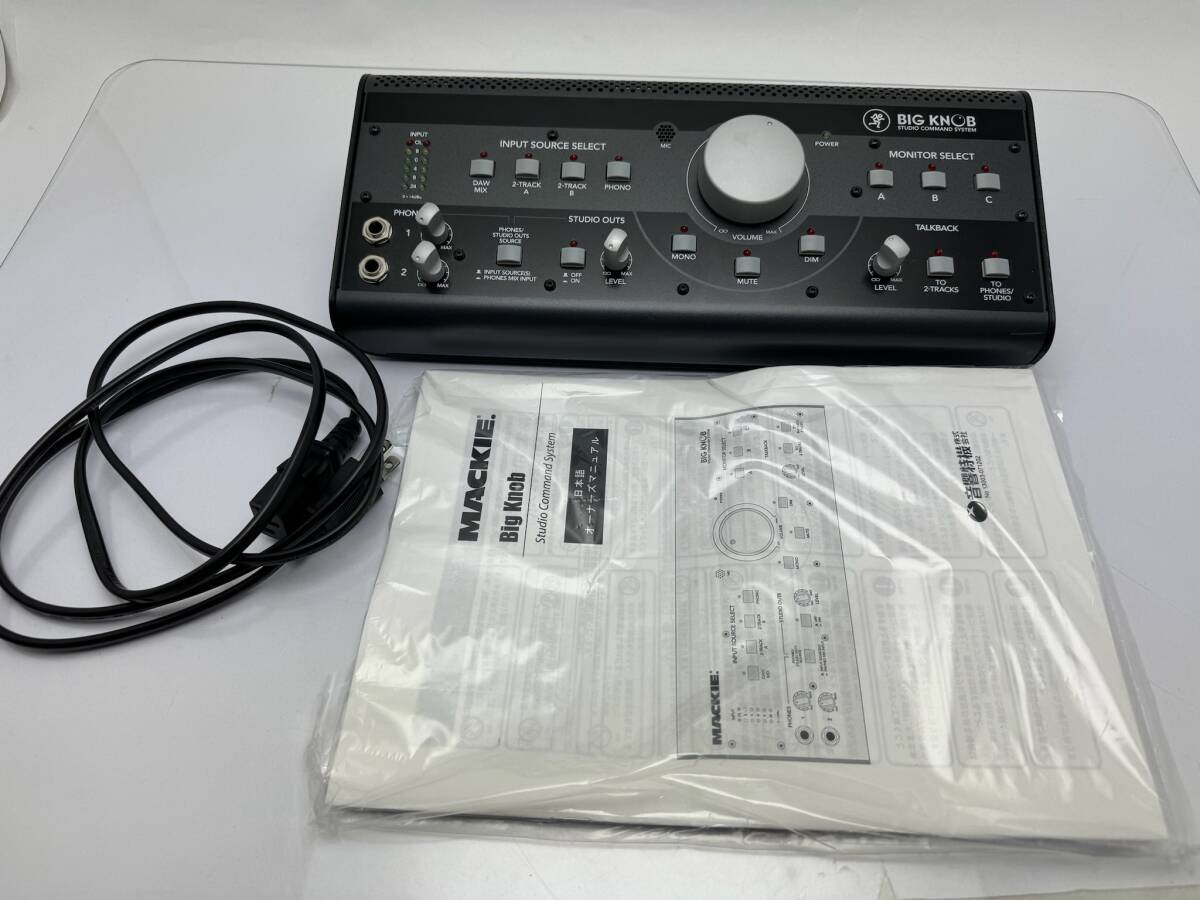 ◆MACKIE BIGKNOB モニターコントローラー 中古現状品◆R0963の画像2