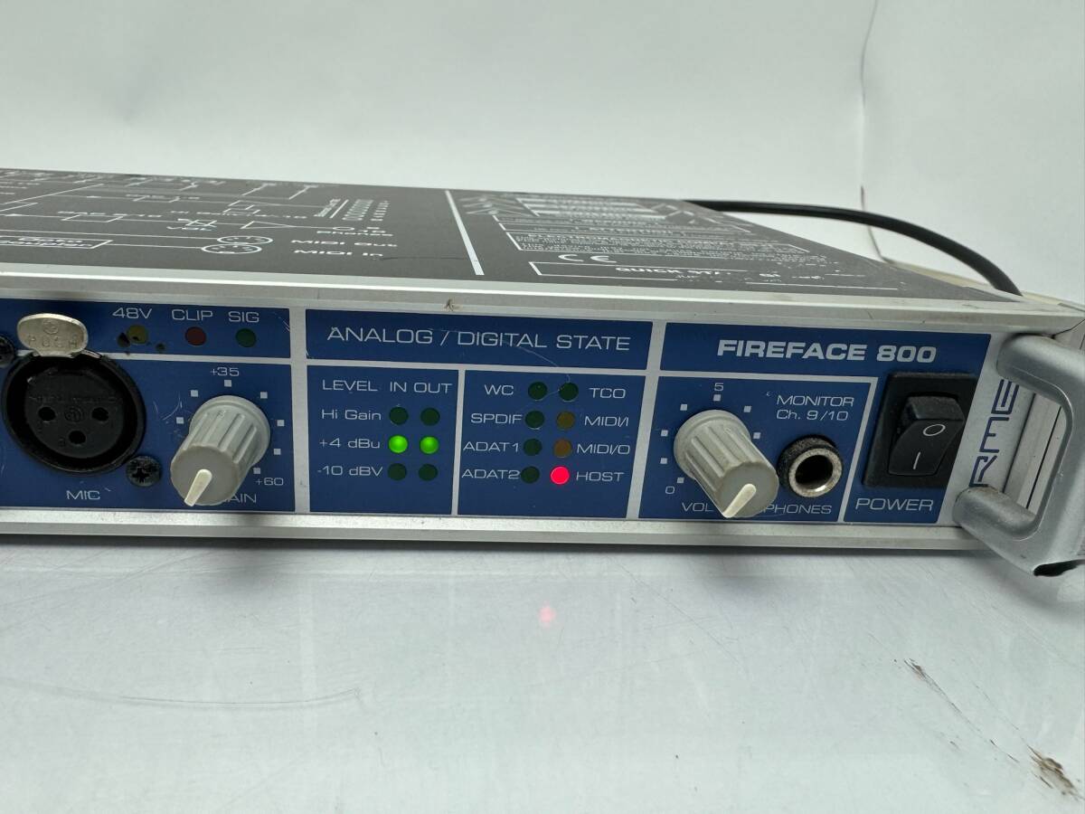 ◆RME FIREFACE 800 オーディオインターフェース 中古現状品 通電確認済◆R0848の画像2