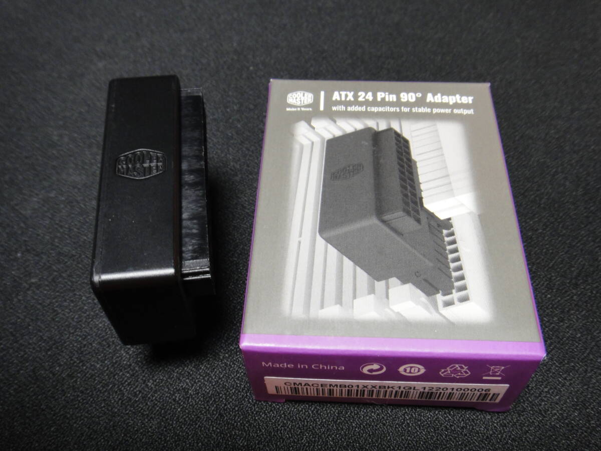 【中古・動作品】 Cooler Master ATX 24PIN 90度 Adapter 90度変換アダプタ CB1736 CMA-CEMB01XXBK1-GL_画像1