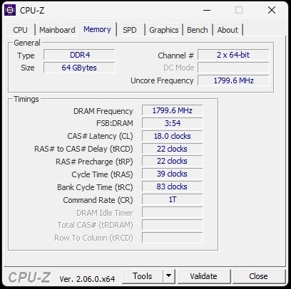 【中古・美品】 キングストン DDR4 64GB メモリ KF436C18RBK2/64 PC4-28800 Kingston FURY Renegade レネゲード 3600 MHz MT/秒 2枚 CL18