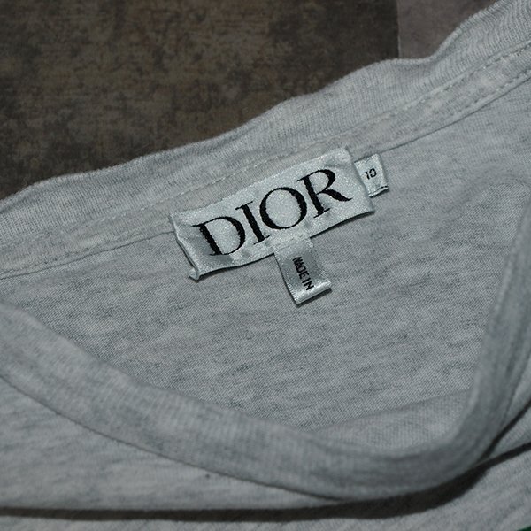 Dior◇ディオール・子ども用半袖Tシャツ◇10サイズ　アッシュグレー_画像3