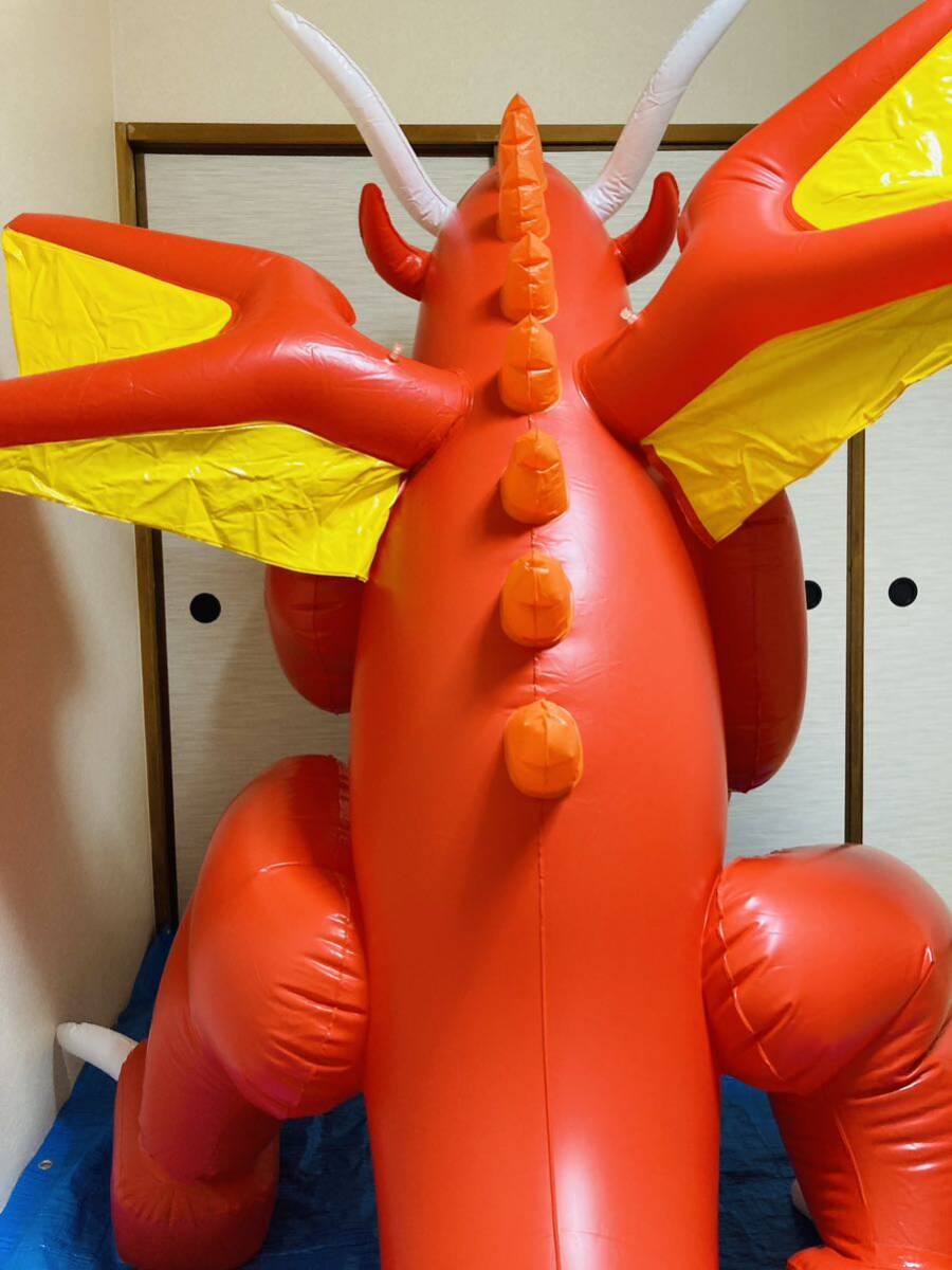 IW Inflatable World red color Dragon gloss less air leak less rare rare 