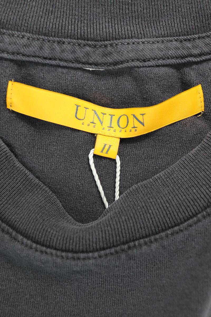 ユニオン UNION BOLT S/S TEE サイズ:M ロゴプリントTシャツ 中古 BS99_画像3