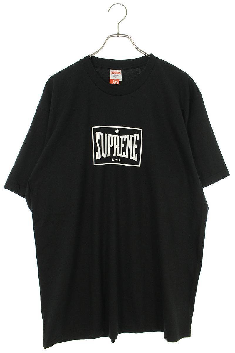 シュプリーム SUPREME 23AW Warm Up Tee サイズ:XL ウォームアップロゴTシャツ 中古 SB01_画像1