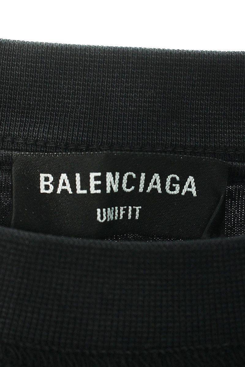 バレンシアガ BALENCIAGA 698816 TMVN4 サイズ:1 インサイドアウトTシャツ 中古 SB01_画像3