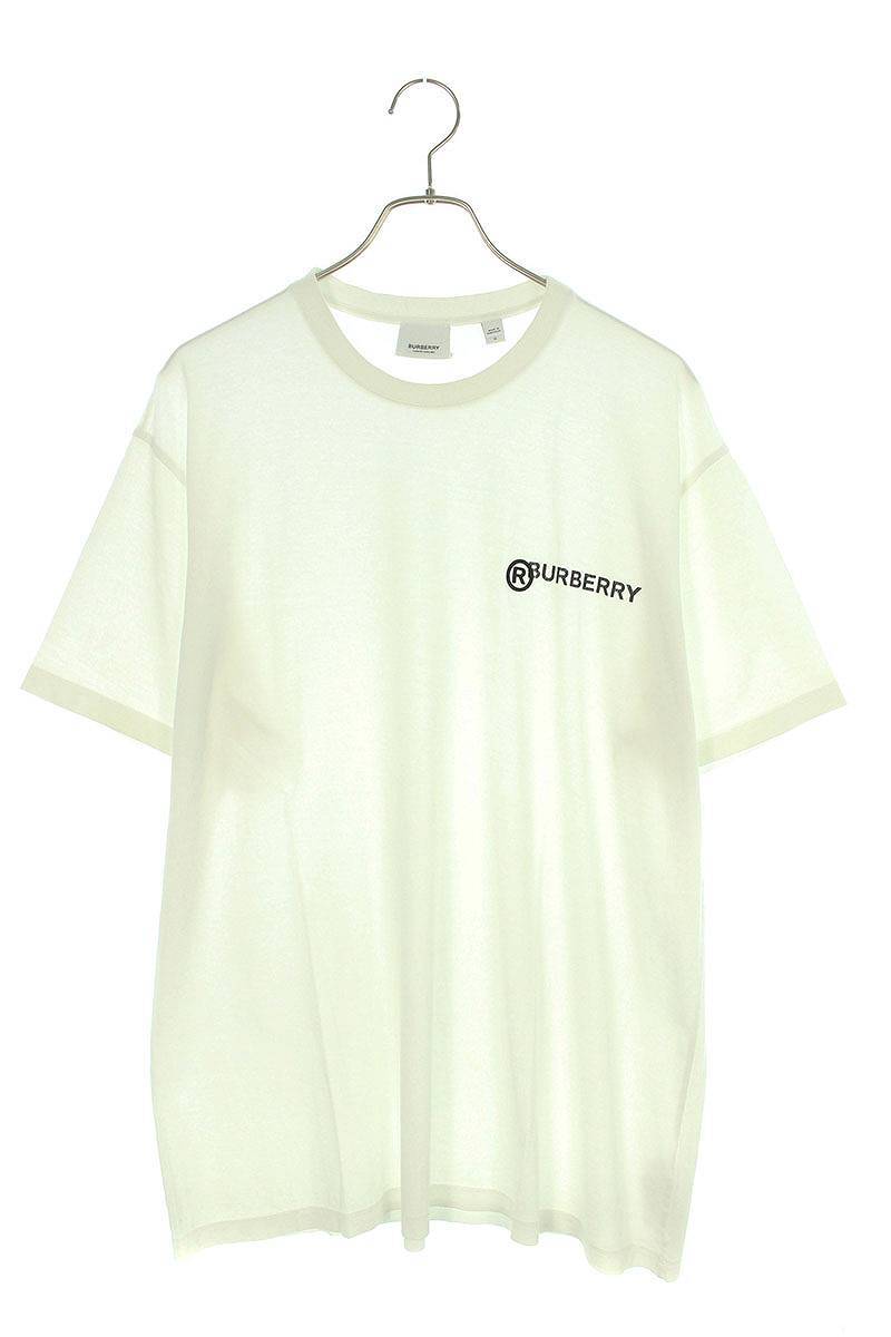 バーバリー Burberry 4558766 サイズ:L ロゴプリントTシャツ 中古 OM10_画像1