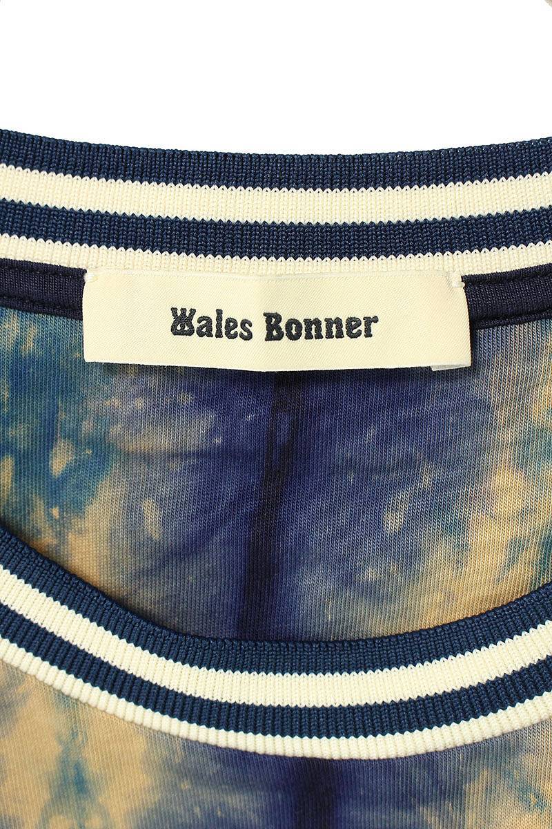 ウェールズボナー WALES BONNER サイズ:L タイダイロゴTシャツ 中古 BS99の画像3