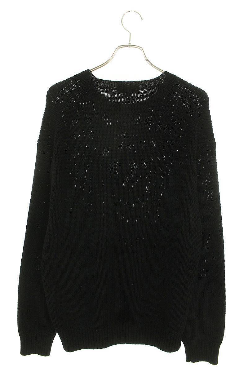 シュプリーム SUPREME 23AW Small Box Ribbed Sweater サイズ:L スモールボックスリブニット 中古 BS99_画像2