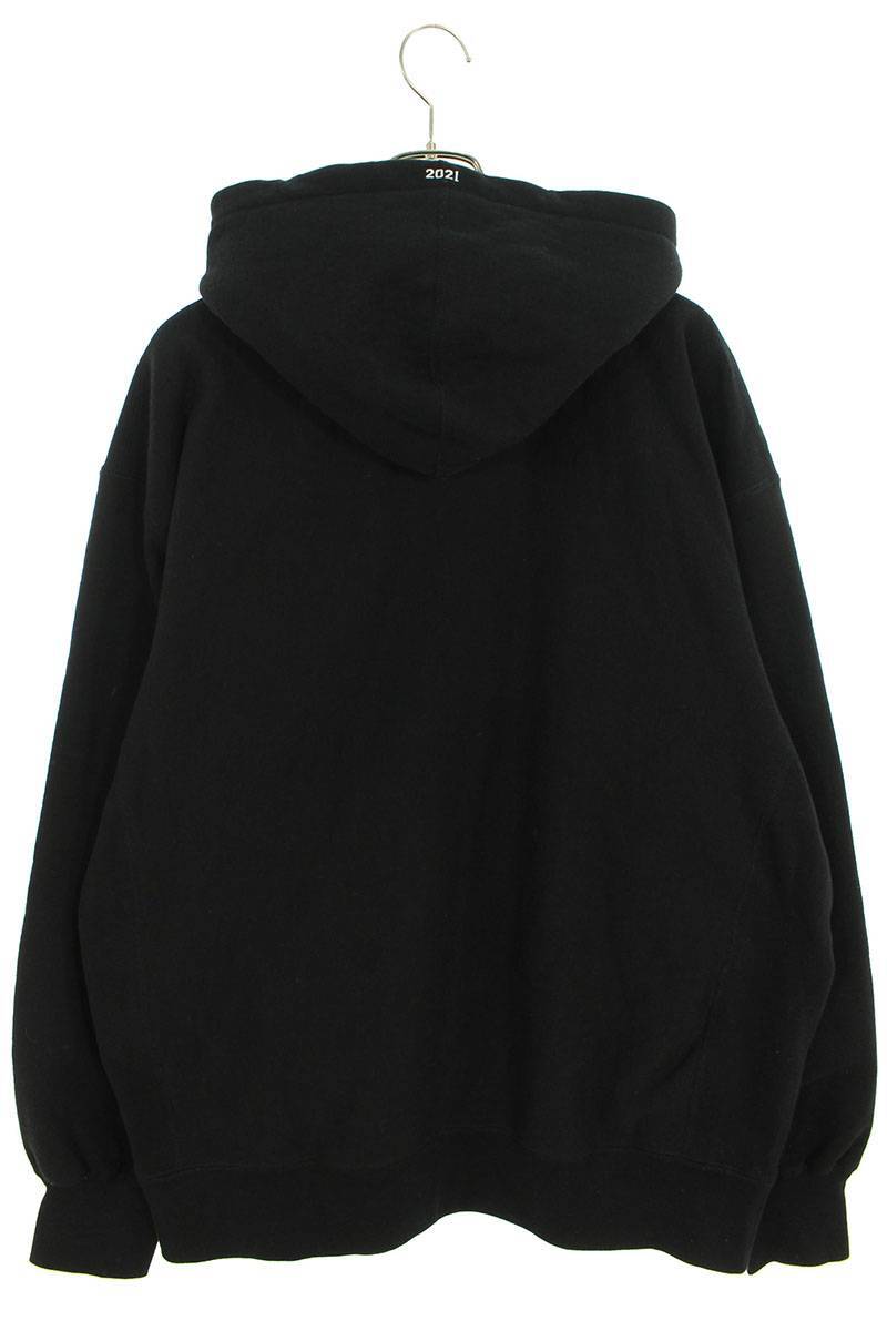シュプリーム SUPREME 21AW Box Logo Hooded Sweatshirt サイズ:XL ボックスロゴフーデッドパーカー 中古 OM10_画像2