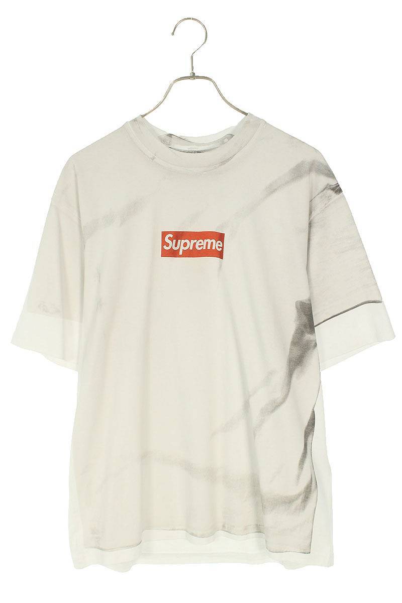 シュプリーム SUPREME エムエムシックス 24SS Box Logo Tee サイズ:L 転写プリントボックスロゴTシャツ 中古 OM10_画像1