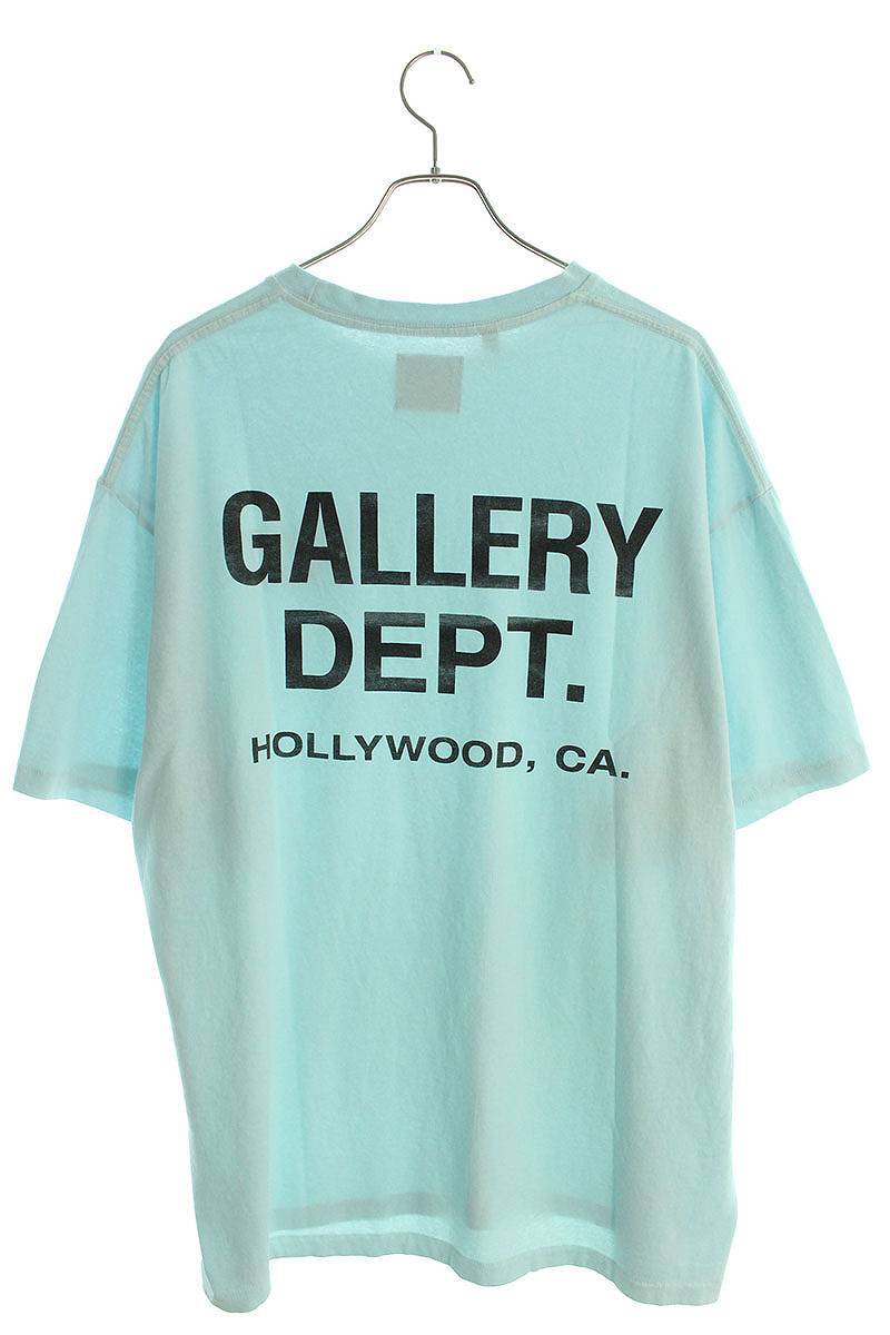 ギャラリーデプト GALLERY DEPT 24SS VST1012 BABYBLUE サイズ:XXL ロゴプリントTシャツ 新古品 SB01_画像2