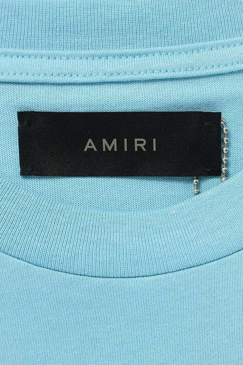 アミリ AMIRI 24SS PS24MJL038 サイズ:L ラバーロゴクルーネックTシャツ 新古品 SS13_画像3