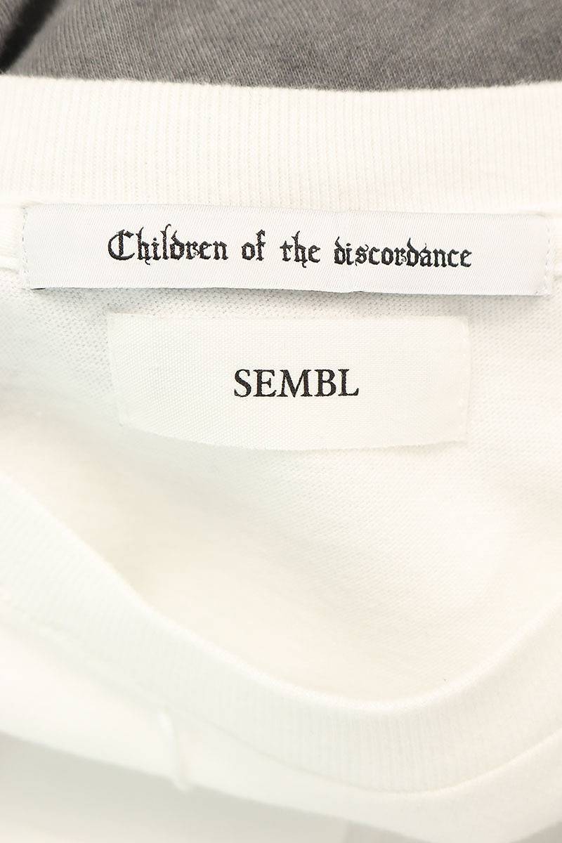 チルドレンオブザディスコーダンス Children of the discordance サイズ:ONE SIZE ヴィンテージパッチワーク再構築Tシャツ 中古 BS99_画像3