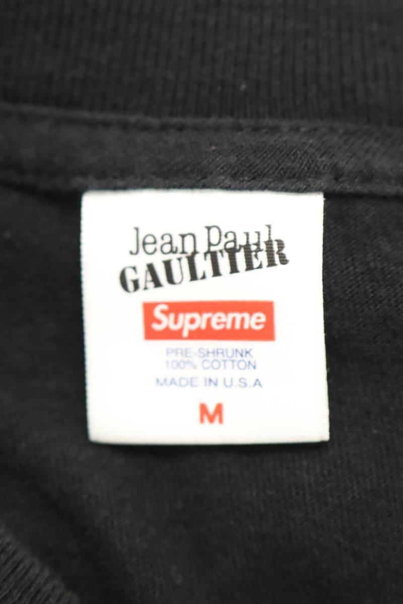 シュプリーム SUPREME ジャンポールゴルチエ 19SS Jean Paul Gaultier Tee サイズ:M グラフィックボックスロゴTシャツ 中古 BS99_画像3