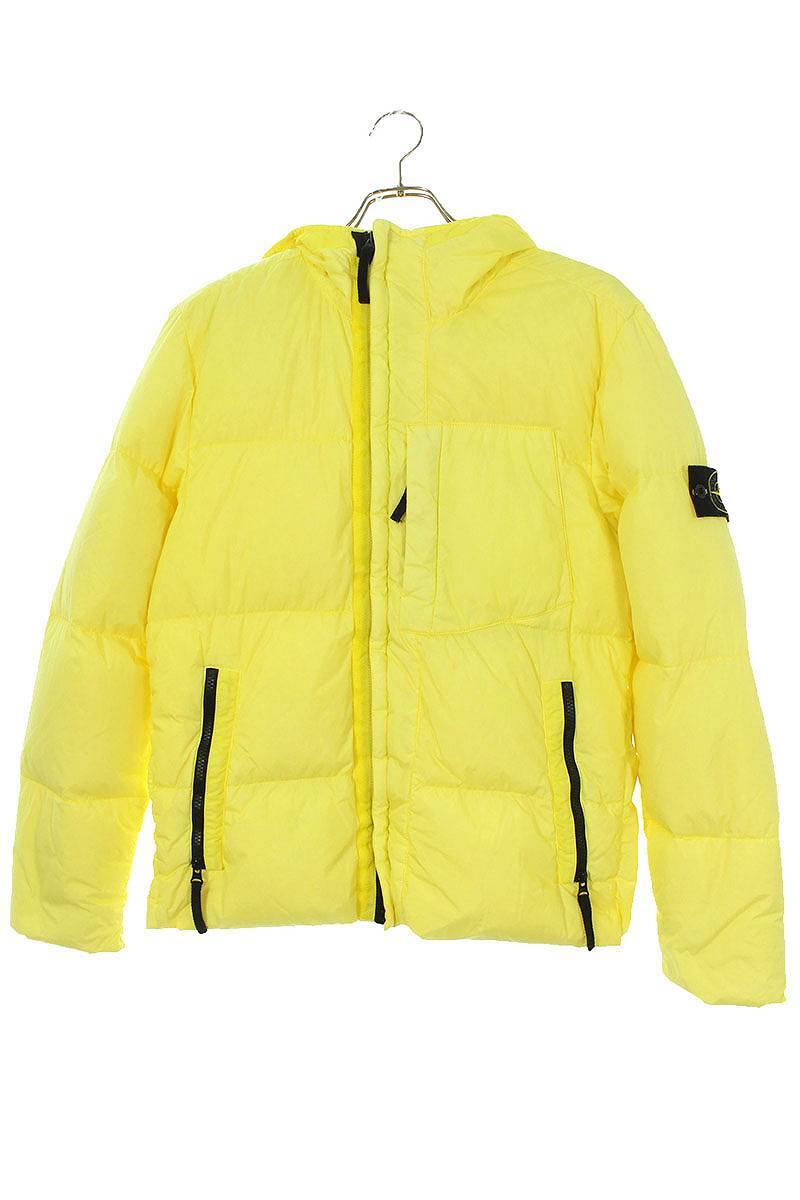 ストーンアイランド STONEISLAND GARMENT DYED CRINKLE REPS NY DOWN/671540223 サイズ:M ガーメントダイダウンジャケット 中古 BS55_画像1