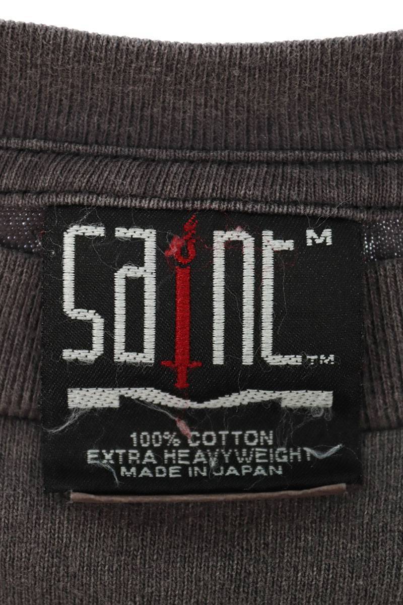 セントマイケル SAINT MICHAEL 22SS SM-S22-0000-004 サイズ:M ヴィンテージ加工MX6Tシャツ 中古 SB01_画像3