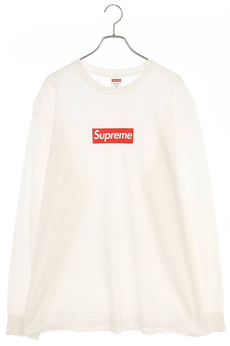 シュプリーム SUPREME 20AW Box Logo L/S Tee サイズ:XL ボックスロゴ長袖カットソー 中古 SB01_画像1