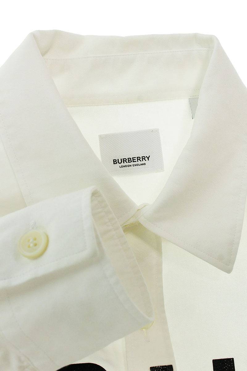  Burberry Burberry 8023776 размер :XS шланг Ferrie принт рубашка с длинным рукавом б/у OM10