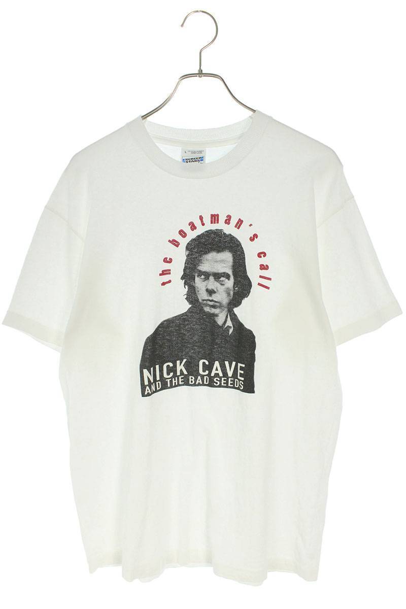 ヴィンテージ VINTAGE Nick Cave Boatman’s Call/ニック・ケイヴ サイズ:L ジャケットプリントTシャツ 中古 SB01_画像1