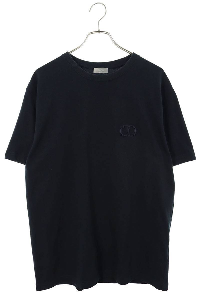 ディオール DIOR 943J605A0554 サイズ:L CDアイコンヘビーオンスTシャツ 中古 OM10_画像1