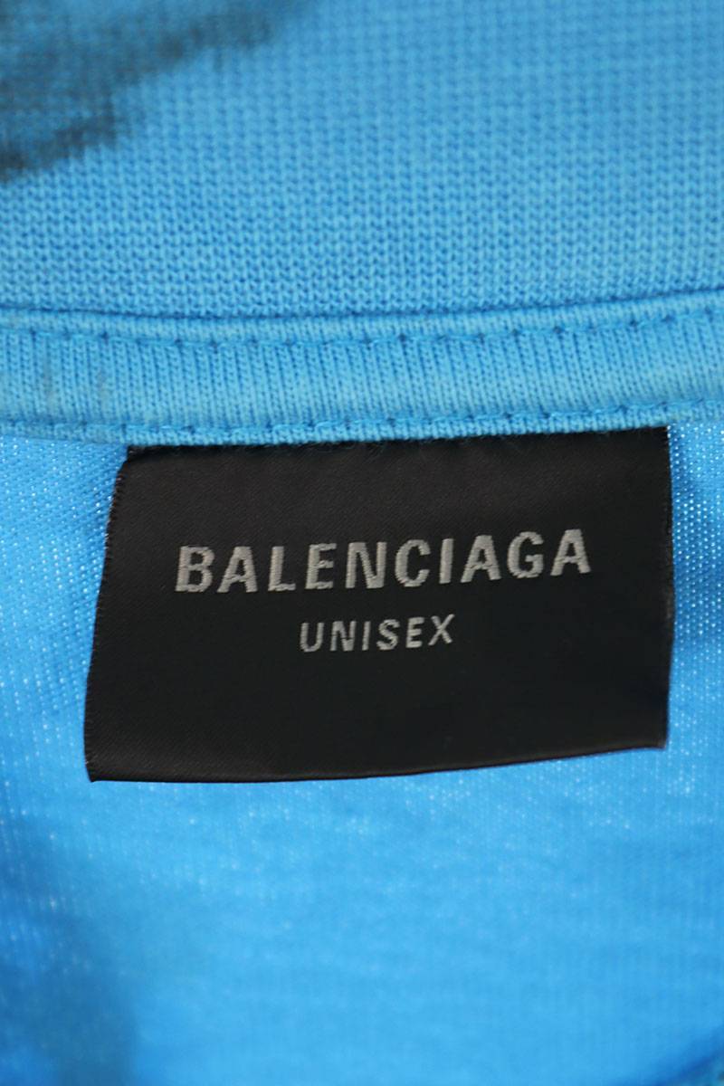 バレンシアガ BALENCIAGA 23SS 739028 TOVA7 サイズ:1 Skater プリントヴィンテージジャージーTシャツ 中古 SB01_画像3