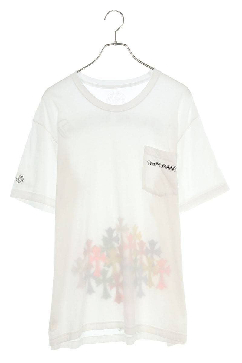 クロムハーツ Chrome Hearts MLTCOL CEM CRS T-SHRT サイズ:XL マルチセメタリークロスプリントTシャツ 中古 SS13_画像1