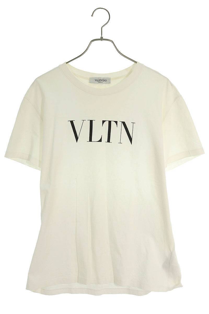 ヴァレンティノ VALENTINO TB3MG07D3V6 サイズ:M VLTNロゴTシャツ 中古 OM10_画像1