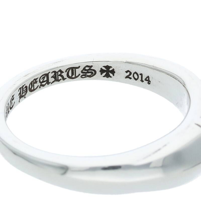 クロムハーツ Chrome Hearts BABY CLSC/ベイビークラシックフレアニー サイズ:14号 シルバーリング 中古 SJ02_画像4