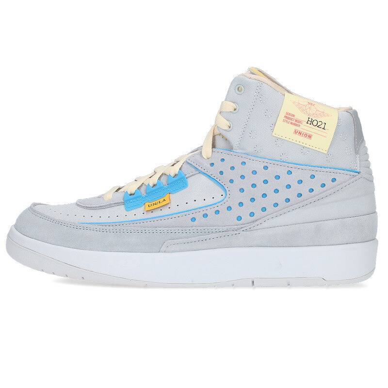 ナイキ NIKE ユニオン AIR JORDAN 2 RETRO SP GREY FOG DN3802-001 サイズ:27.5cm エアジョーダン2グレイフォグスニーカー 中古 BS99_画像1