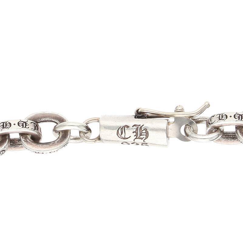 クロムハーツ Chrome Hearts PAPER CHAIN 18/ペーパーチェーン18inch サイズ:18inch シルバーネックレス 中古 GZ11_画像3