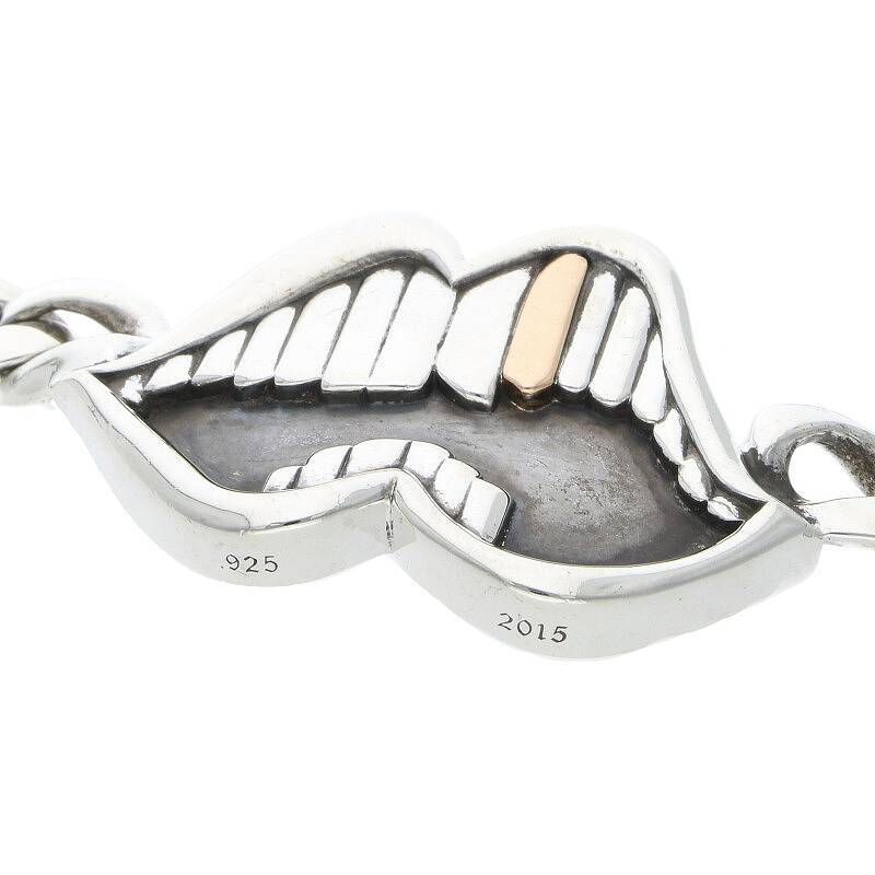 クロムハーツ Chrome Hearts PPO CHOMPER CHOKER/チョンパーチョーカー 22Kコンビネックレス 中古 NO05_画像4