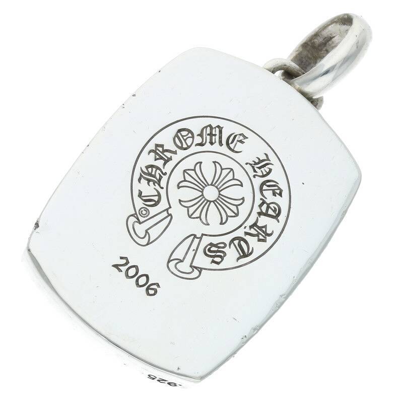 クロムハーツ Chrome Hearts KEEPER PENDANT/キーパーペンダント シルバーネックレストップ 中古 SJ02_画像2