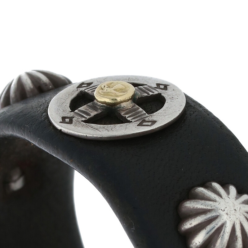  Goro's goro\'s wheel attaching futoshi leather Apollo Conti . custom bracele used HJ08