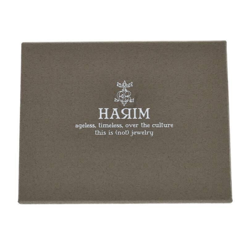 ハリム HARIM press pierce 両耳用シルバーフープピアス 中古 BS99_画像5