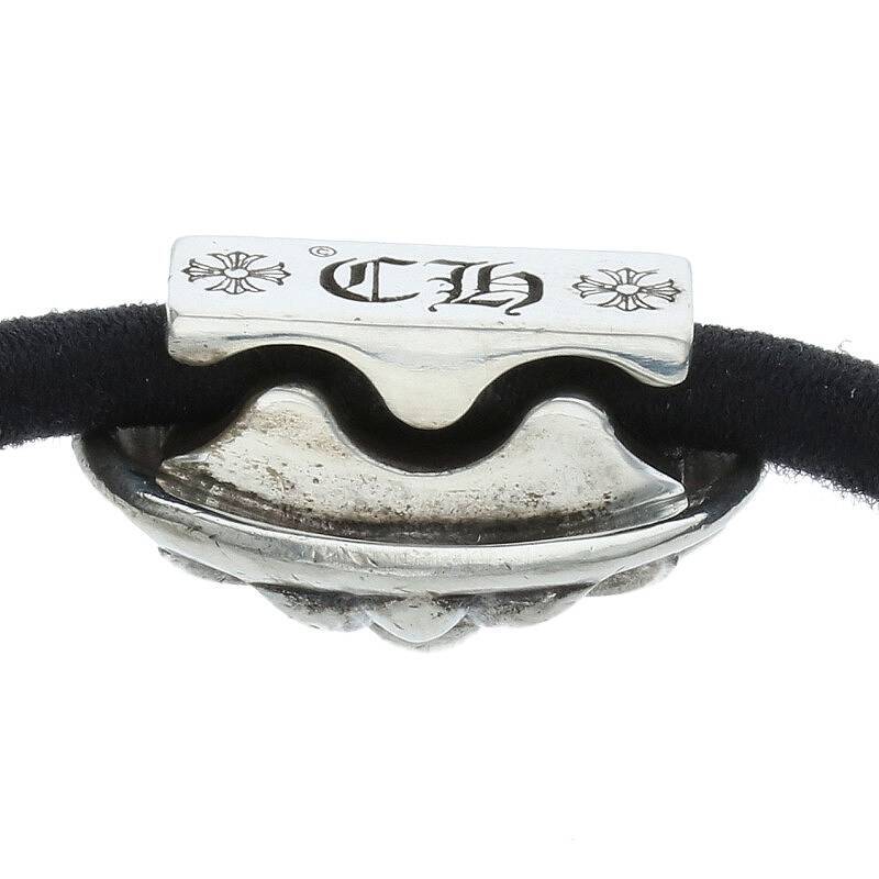 クロムハーツ Chrome Hearts HAIRBAND/クロスボールボタンヘアゴム シルバーコンチョ 中古 GZ11_画像5