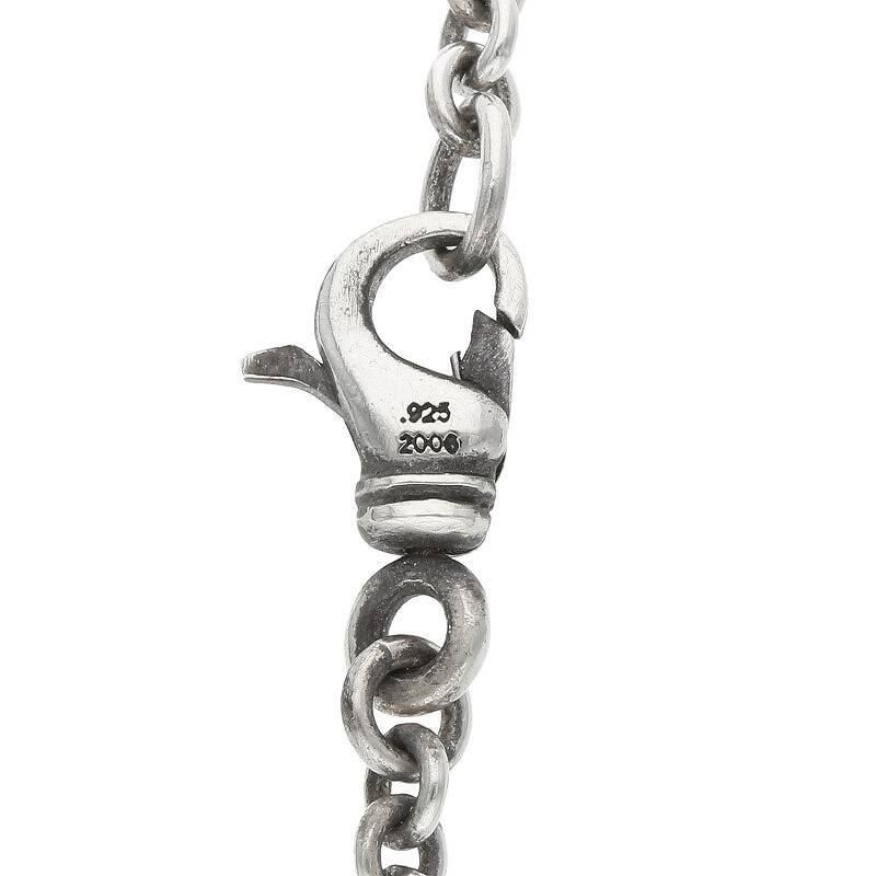 クロムハーツ Chrome Hearts NE CHAIN 24/NEチェーン24inch シルバーネックレス 中古 NO05_画像4