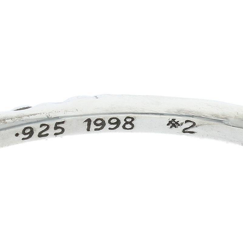 クロムハーツ Chrome Hearts BANGLE SCROLL/スクロールバンド シルバーブレスレット 中古 SJ02_画像4