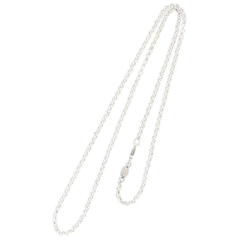 クロムハーツ Chrome Hearts NECKCHAIN R18/ロールチェーン18inch サイズ:18inch シルバーネックレス 中古 GZ11_画像2