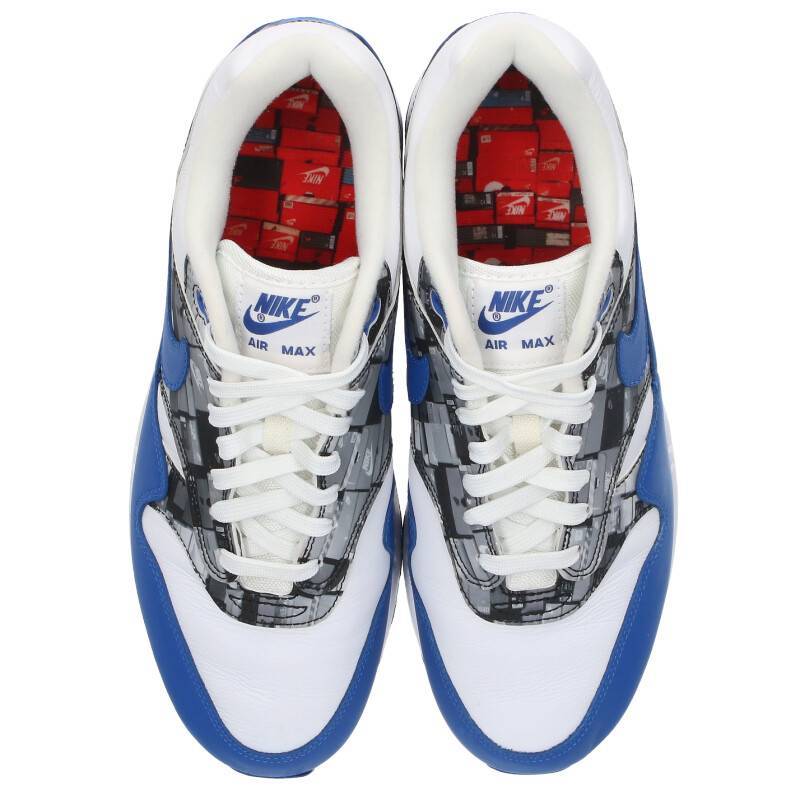 ナイキ NIKE AIR MAX 1 PRNT WE LOVE NIKE AQ0927-100 サイズ:26cm エアマックス1ウィラブナイキスニーカー 中古 BS99_画像4