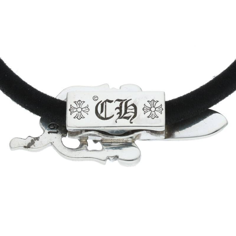  Chrome Hearts Chrome Hearts HAIRBAND/daga- кнопка резинка для волос серебряный Conti . б/у SJ02